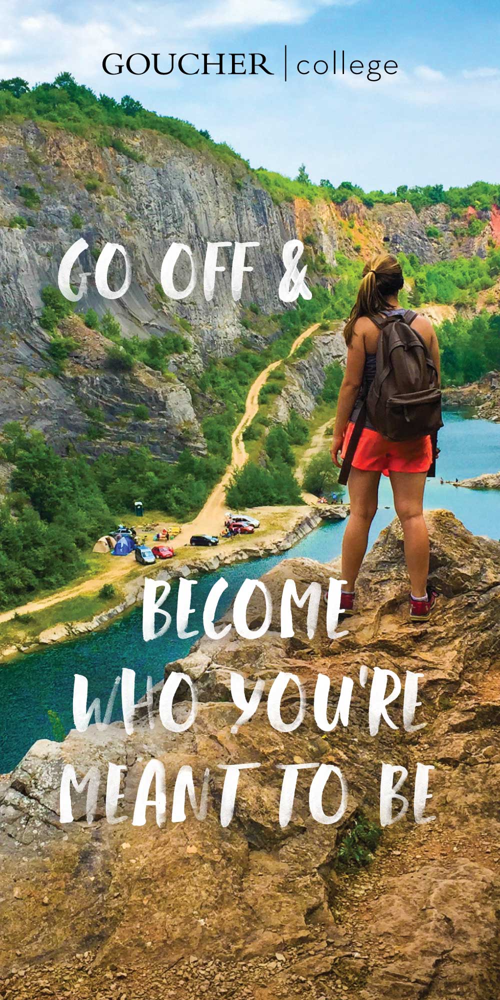 Go off and become who you're meant to be