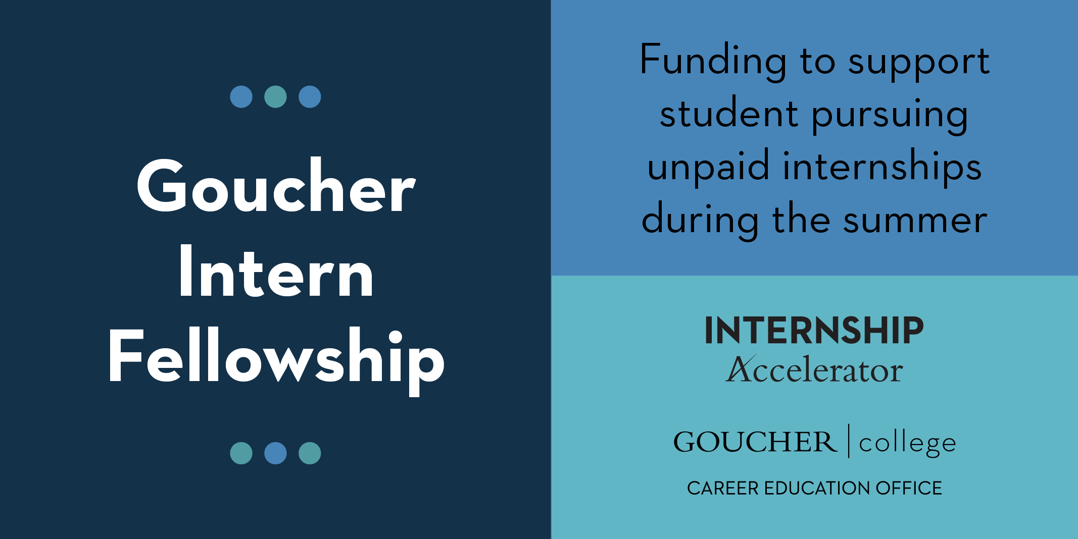 Goucher Intern Fellowship