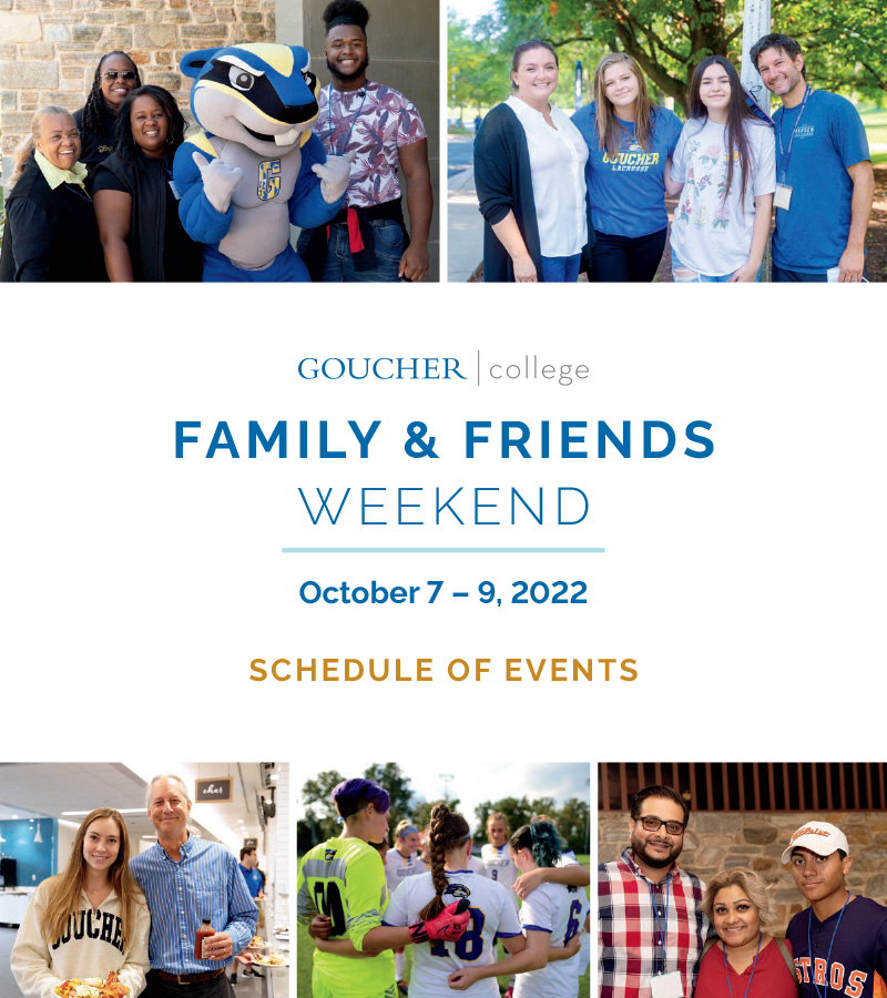 Family & Friends Weekend Goucher College