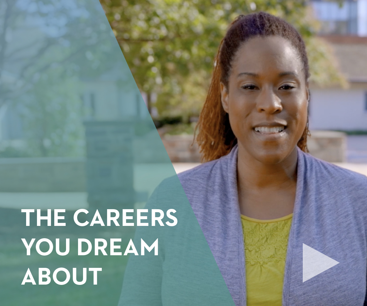 The careers you dream about - video play button