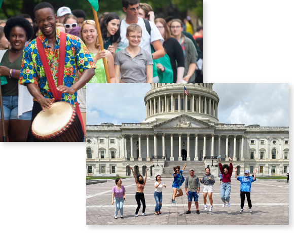 Students in Washington DC