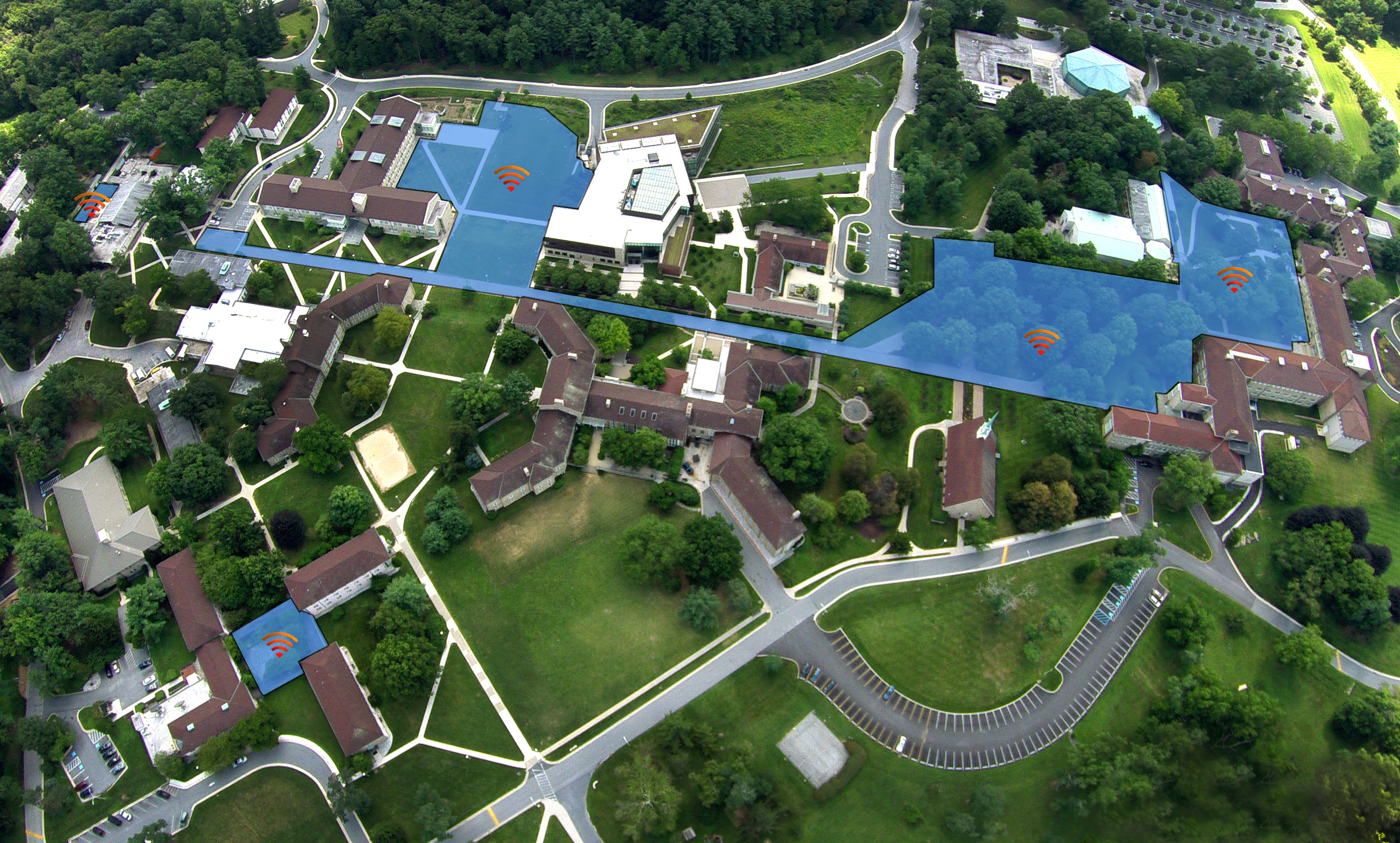 Goucher College Campus Map Map Of Western Hemisphere