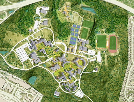 Image associated with Goucher College launches new Campus Master Plan news item