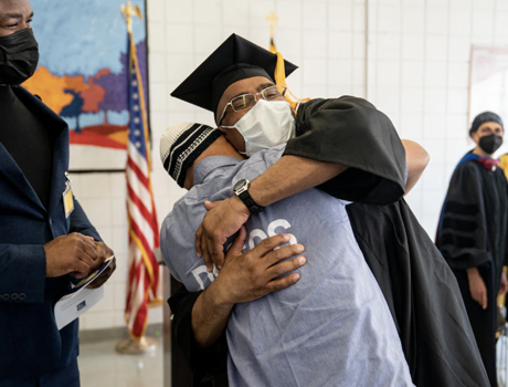 Image associated with Goucher Prison Education Partnership celebrates graduation inside prison news item