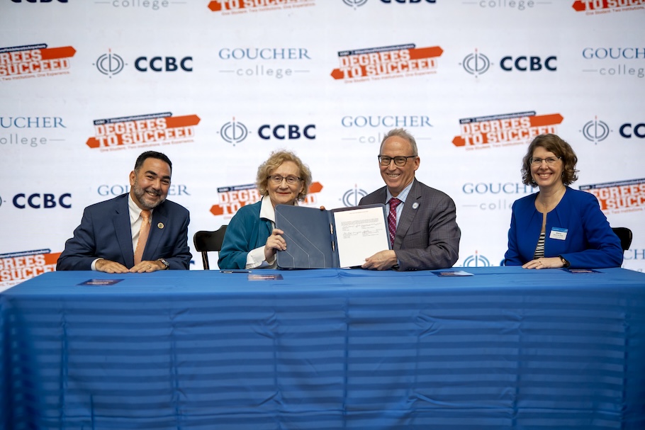 Degrees to Succeed signing ceremony 