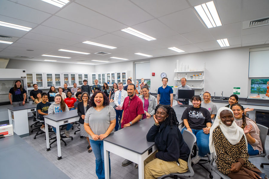 Image associated with Goucher College receives grant from Burroughs Wellcome Fund news item